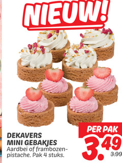 klik op dit plaatje voor een vergroting en voor vergelijkbare aanbiedingen gerelateerd aan
gebak 4 dekavers mini gebakjes aardbei frambozen pistache pak stuks 3.99 gebak 4 dekavers mini gebakjes aardbei frambozen pistache pak stuks 3.99