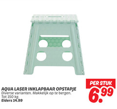  opstapje 150 aqua laser inklapbaar bergen elders stuk 