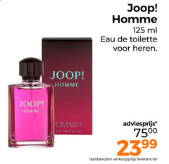  2 joop homme ml eau toilette heren natural spray oz 