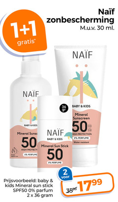  1 2 30 36 50 zonbescherming ml shake before use baby kids mineral high protection perfume sun stick sunscreen uva water resistant spf50 parfum 