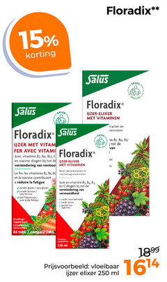  1 15 250 floradix salus ijzer avec vitamineboost vitamine niacine dragen vermindering vermoeden elixer vitaminen plantenextracten le les vitamines b la fatigue gluten sans lactose foliumzuur conserveermiddel voedings supplement complement ml vloeibaar 
