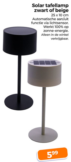 klik op dit plaatje voor een vergroting en voor vergelijkbare aanbiedingen gerelateerd aan
10 25 100 solar tafellamp zwart beige cm automatische functie lichtsensor zonne energie 10 25 100 solar tafellamp zwart beige cm automatische functie lichtsensor zonne energie