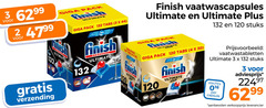  finish vaatwasmiddel 3 4 30 44 120 giga pack ultimate tabs stop stops vaatwascapsules stuks verzending powerball vaatwastabletten capsule 