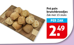  broodjes 15 pain brunchbroodjes zak stuks 