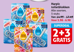  harpic toiletblok 2 3 5 fraicheur ocean pacifique fleurs toiletblokken soorten stuks 