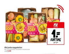  soepgroenten 1 3 35 150 jumbo gele paprika soep min personen groente vers pakket nutri score mosterd tomatensoep verspakket fraiche light 125ml slagroom spekjes water 