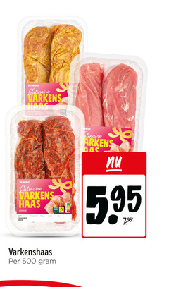  varkenshaas 500 jumbo culinaire varkens haas gemarineerd honing mosterd gekruid water gewicht beter leven 