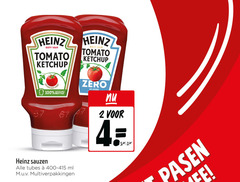  heinz tomatenketchup 2 4 100 tomato ketchup grown sauzen recyclable tubes ml zero added pasen 