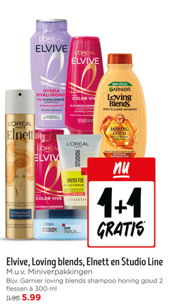  1 2 40 100 300 paris elvive elnett verstuiving haarspray hydra hyaluronic hydraterend shampoo puur hyaluronzuur 10x hydratatie verzwakt futloos haar color conditioner vitamin uv intense kleur gekleurd highlights recycled garnier loving blends honing goud acacia bijenwas vive spray micro fixatie fixation forte borstel leger studio line fix clear clean gel plakt sans residus colle pas super strong styling herstelt versterkt punten breekbaar miniverpakkingen flessen ml 5.99 