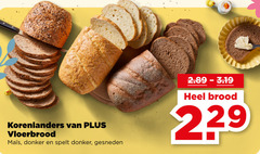  brood korenlanders vloerbrood donker spelt gesneden 