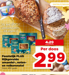  450 pagina feestelijk noten stol gevulde amandel volkoren ontbijt brunch rijkgevulde volkorenstol doos 