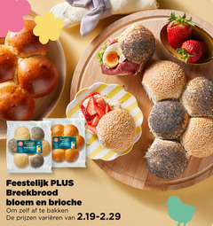  brioche breekbrood feestelijk bloem bakken varieeren 