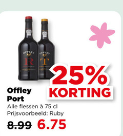  offley port 25 flessen ruby 