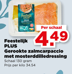  gerookte zalmfilet feestelijk zalm carpaccio schaal zalmcarpaccio kilo 