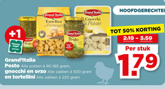  50 500 1 messen zegel and italia pesto tortellini formaggi score smaaktest gnocchi potten zakken hoofdgerechten stuk 