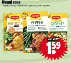  maggi saus 250 peper honing mosterd groente pak ml honey sauce pepper with natural ingredients cream and spiky beet pour natuurlijke ingredienten 