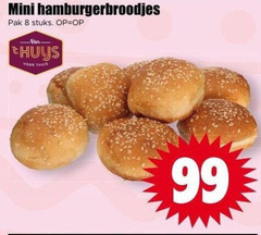  broodjes 8 99 mini hamburgerbroodjes pak stuks thuis 