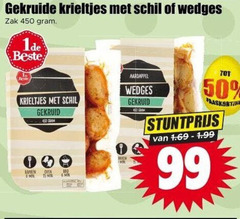  krieltjes 8 50 99 450 701 gekruide schil wedges zak aardappel gekruid bakken min paaskorting 
