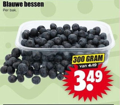  blauwe bessen 300 bak 