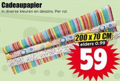klik op dit plaatje voor een vergroting en voor vergelijkbare aanbiedingen gerelateerd aan
200 cadeaupapier kleuren dessins rol cm elders 200 cadeaupapier kleuren dessins rol cm elders