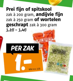 klik op dit plaatje voor een vergroting en voor vergelijkbare aanbiedingen gerelateerd aan
200 250 300 prei fijn spitskool zak andijvie wortelen geschrapt kilo v.a. 200 250 300 prei fijn spitskool zak andijvie wortelen geschrapt kilo v.a.