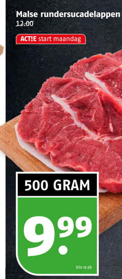  sucadelappen 500 malse rundersucadelappen start maandag kilo 