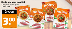  honig maaltijdmix 2 300 1867 mix maaltijd kilo v.a. italiaanse kruidensaus macaroni stroganoff spaghettisaus bolognese 
