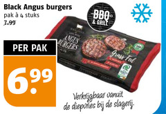  4 100 black angus burgers pak stuks grill grass quality diepvries slagerij 