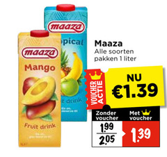 klik op dit plaatje voor een vergroting en voor vergelijkbare aanbiedingen gerelateerd aan
1 maaza mango soorten pakken liter voucher fruit drink it 1 maaza mango soorten pakken liter voucher fruit drink it