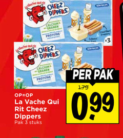  3 vache qui rit to le cheez dippers calcium granen proteine la pak stuks new 