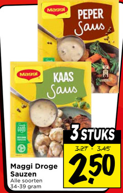  maggi saus 3 peper simply good kaas droge sauzen soorten stuks 