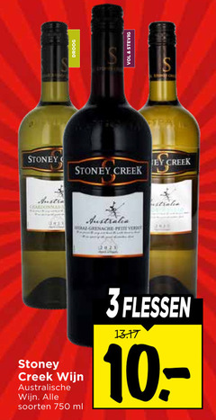  witte wijn rode 3 750 stoney droog stevig creek australia grenache petten australische soorten ml flessen 