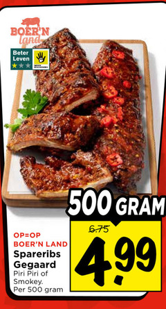  500 land beter leven spareribs gegaard piri smokey 
