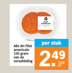  filet americain 150 versafdeling stuk 