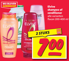  elvive conditioner shampoo 2 10 700 lc vive loreal color dream lengths flacon ml stuks 