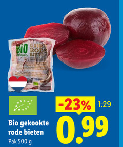  500 bio rode gane bieten gekookte pak 