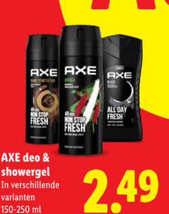  axe douchegel deodorant dark temptation africa black stop fresh deo showergel ml all day 