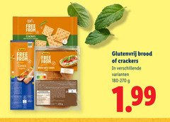  free from crackers bio classic gluten white with glutenvrij brood 