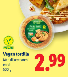  tortilla 500 potato with onion kikkererwten ui 