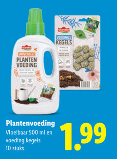  10 500 universele planten voeding kegels plantenvoeding vloeibaar ml stuks 