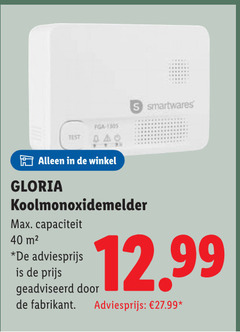 klik op dit plaatje voor een vergroting en voor vergelijkbare aanbiedingen gerelateerd aan
koolmonoxidemelder 40 smartwares gloria capaciteit geadviseerd koolmonoxidemelder 40 smartwares gloria capaciteit geadviseerd