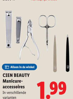  cien beauty manicure accessoires 