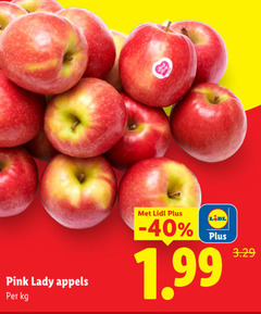  pink lady appels 