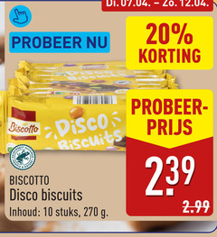  biscuit 10 20 disco biscuits nature inhoud stuks 