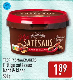  satesaus 500 nutri score hot trophy smaakmakers kant klaar pittige and tafel 