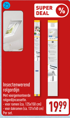  160 super deal 00 cm insectenwerend rolgordijn voorgemonteerde ramen ca. dakramen 