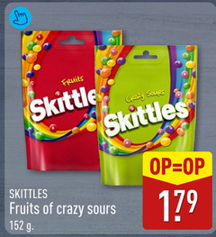  skittles snoep fruits crazy soups sours 