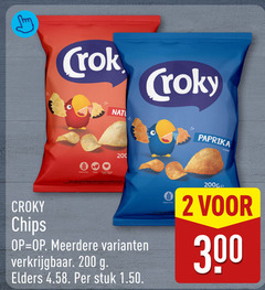  croky chips 2 200 300 nat paprika meerdere elders stuk 