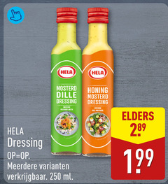  250 hela mosterd honing dille dressing moutarde meerdere ml elders 