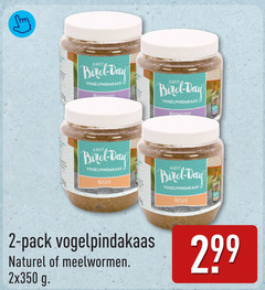  vogelpindakaas 2 bird day happy naturel pack 